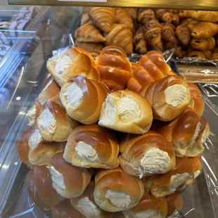 老北京特产崇文门新侨三宝乐面包黄油牛角老式白脱奶油面包代购