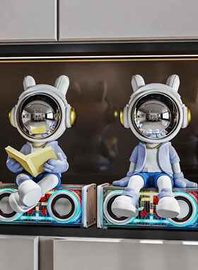 桌面书架高级感桌面摆件客厅电视柜玄关书架高级感装饰品书立书靠