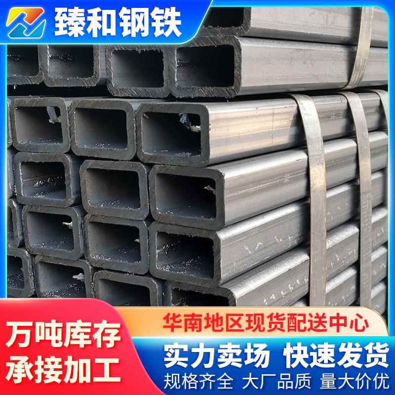 钢材现货热镀矩管建筑幕墙用120*80镀锌方管热镀锌矩管50*30