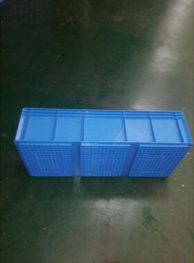 周转RXY箱专EU托物流箱汽配用蓝色胶框卡盘零件板盒