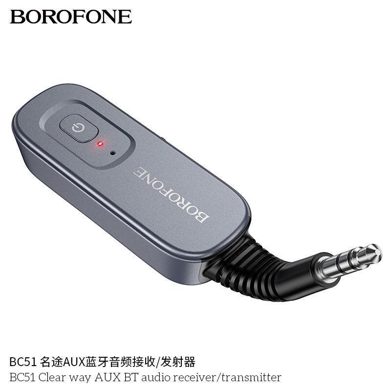 新二合一车载AUX蓝牙音频接收/发射器5.4配接器3.5mm音频转换接头