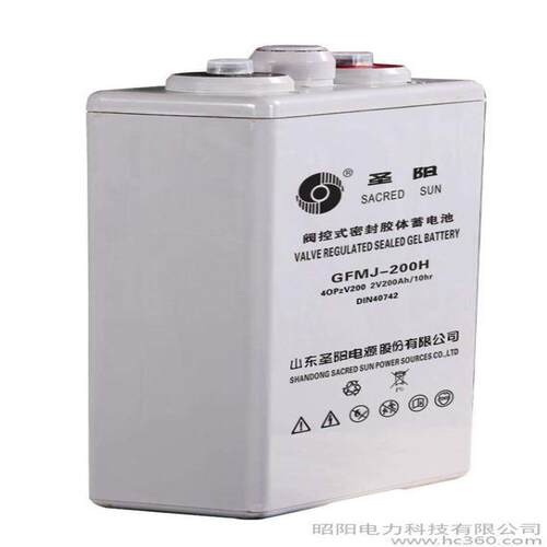 圣阳蓄电池2V200AH GFMD-200C性能 电力电池通信机房基站 船舶照