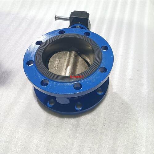 手动软密封法兰蝶阀D341X-10/16CDN200蝶阀流通能力大