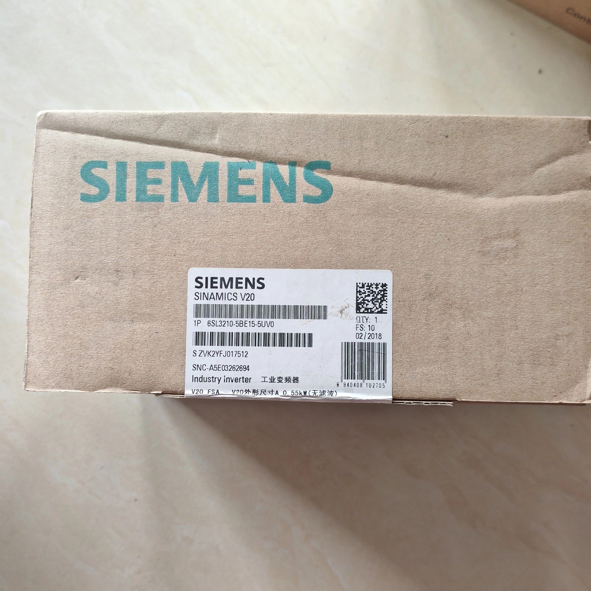 全新西门子变频器