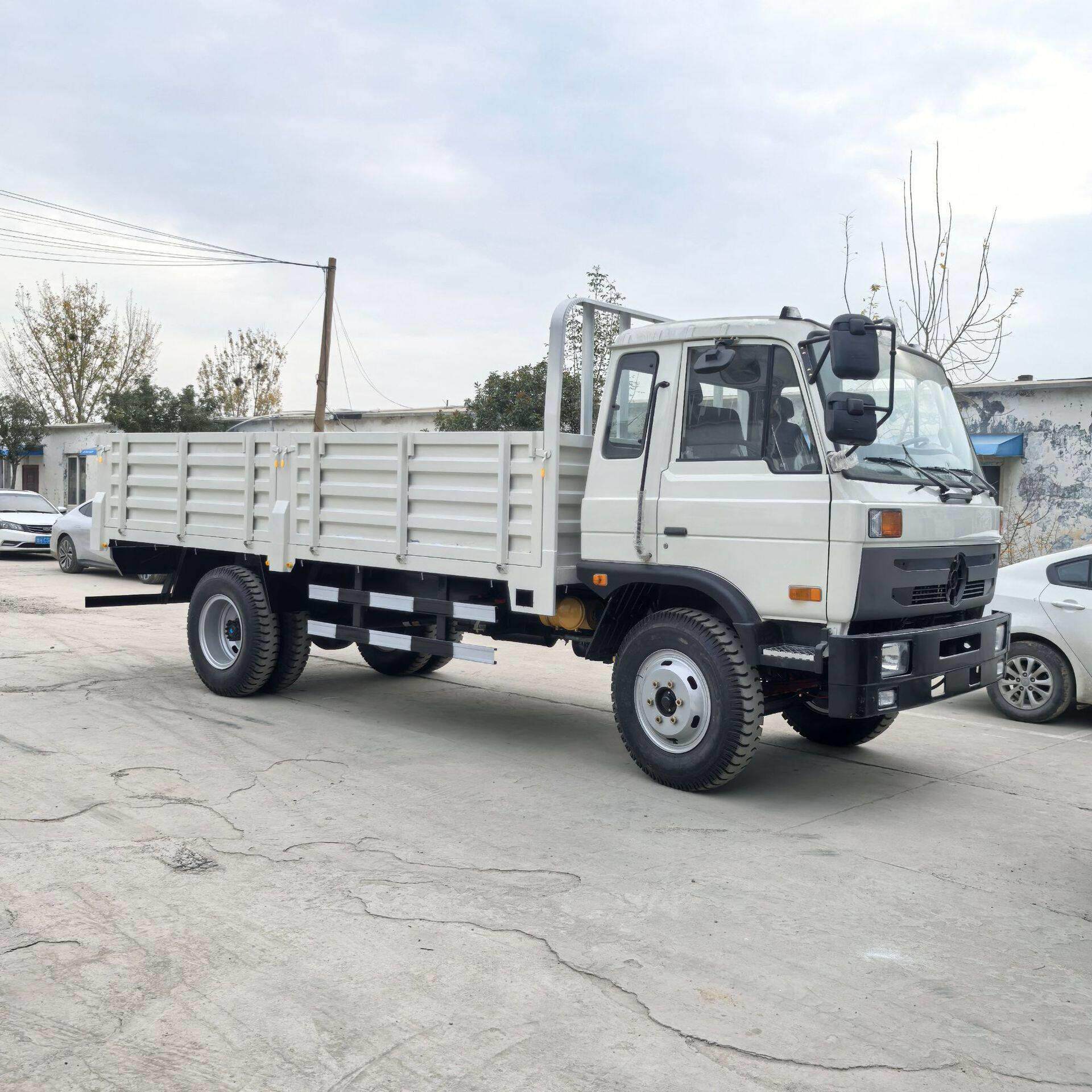 栏板式半挂车 轻量化设计平板花篮栏车厢式货车半挂车