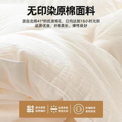 通A类大豆纯秋纤维空子芯冬被调被冬加厚保暖被5184春季被四棉被