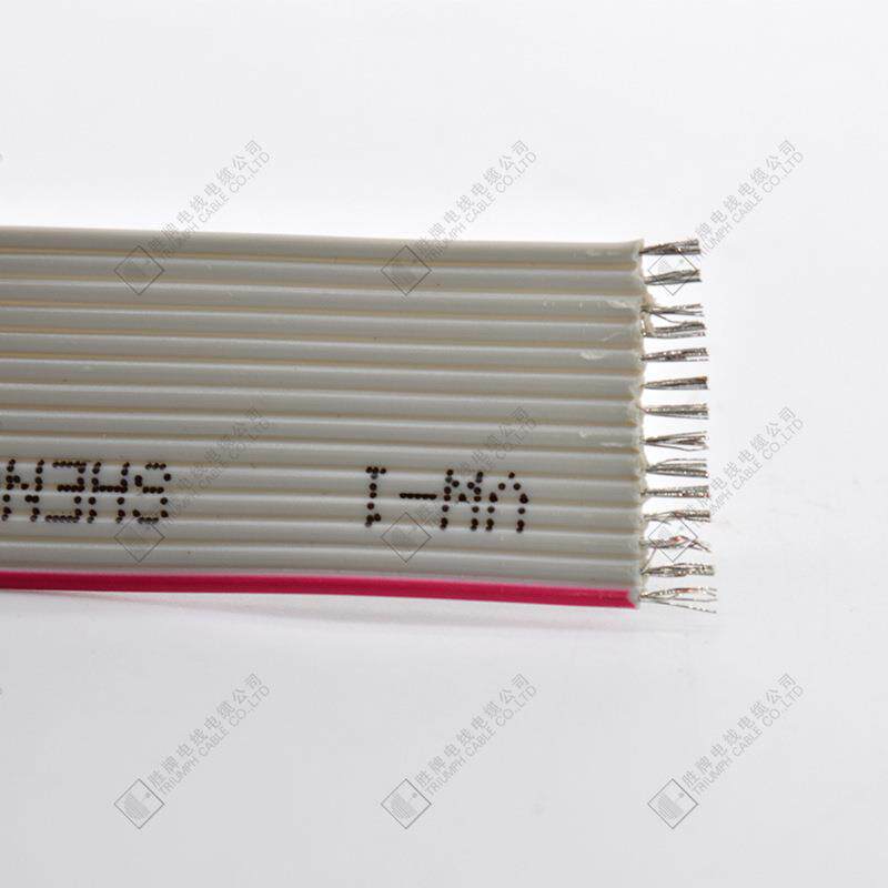 烧录机红边灰排线 2651-28AWG/16P 端子线 电子线束 平衡充电线