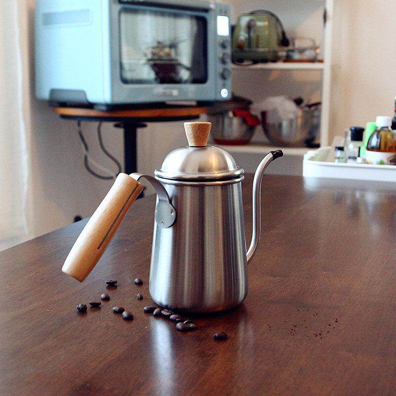 手冲咖啡壶挂耳长嘴细口家用滴滤式配套器具不锈钢野外露营烧水壶