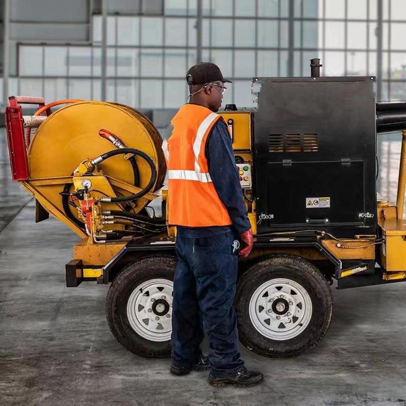 大流四机缸柴UCS油管道清洗 涵量污泥冲洗机 管道疏通池设备