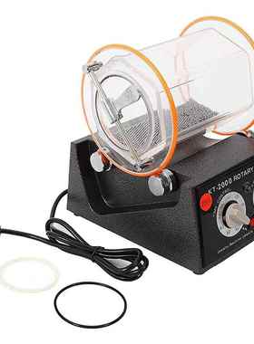 KT-2000滚筒抛光机小型家用首饰抛光机 去毛刺抛光机定档调速定时