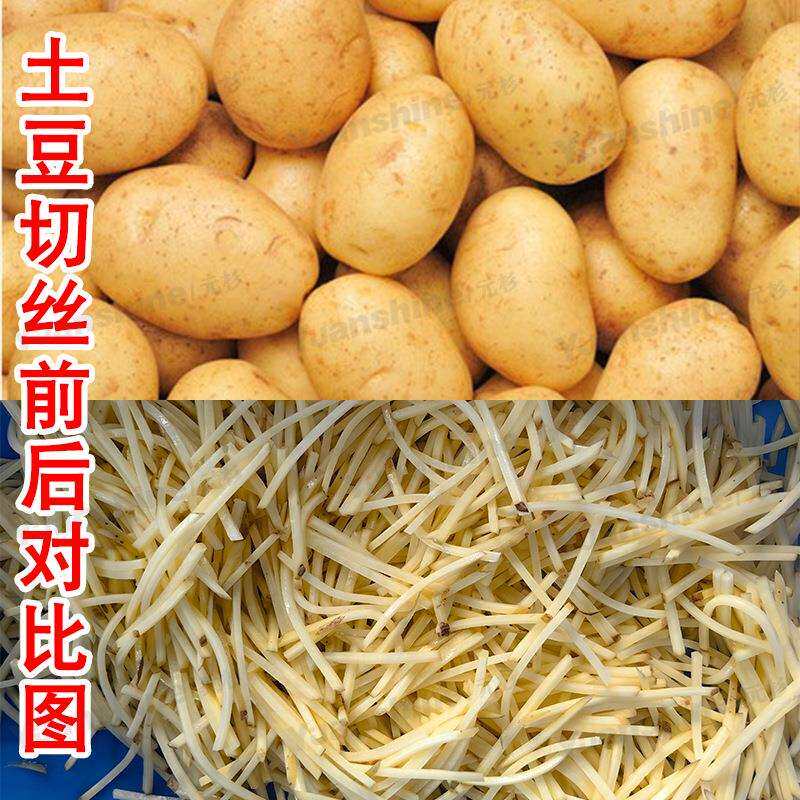 现货供应食堂专用切菜机 杏鲍菇切丝机 红心萝卜切丝机