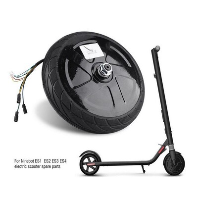 通用ES1ES2ES3ES4前轮350W电机36V马达总成滑板车零部件