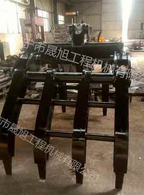 卡特30机6械抓木器4+3机蔗械抓钢机甘夹废铁子抓钢机抓QOM石头