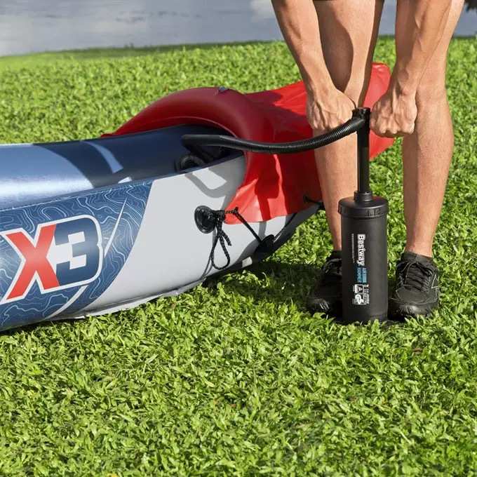 Bestway65132 三人户外皮划艇冲锋舟充气加厚橡皮船气垫船钓鱼船