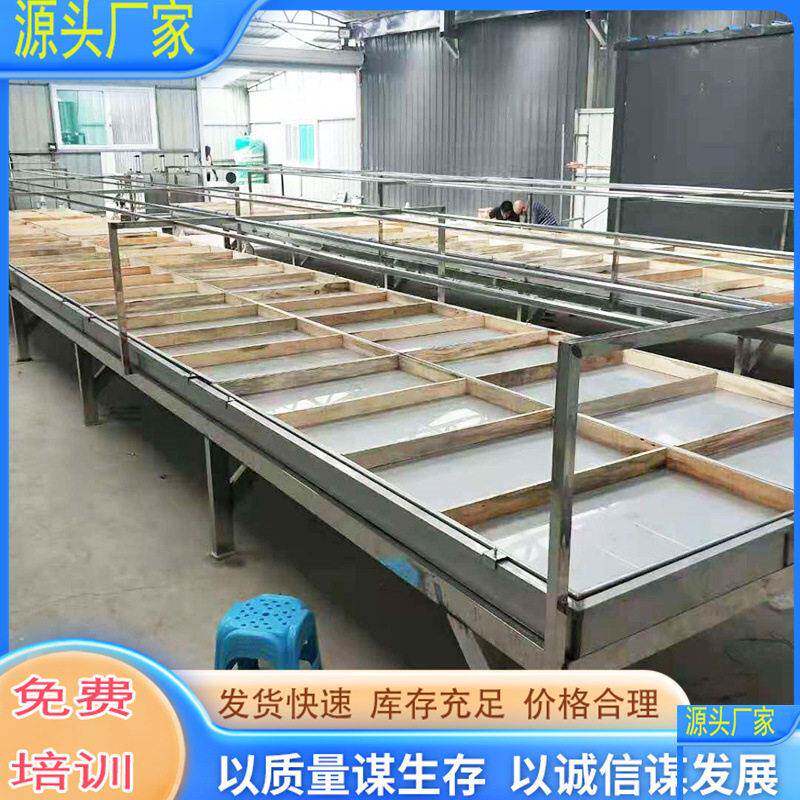 半自动酒店手工豆油皮机多少钱豆制品设备鄂州地区圆形腐竹锅厂家