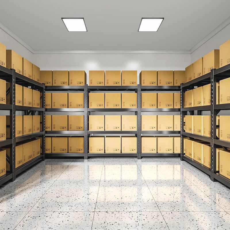 仓储货架多层落地置物架家用多功能加厚钢制储物架仓库快递展示架