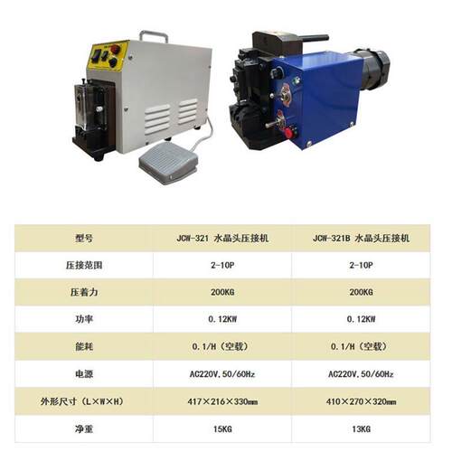 全OOW自动双模水晶头压接 1机20个5/分钟高速压网制 兼容CATE/CAT