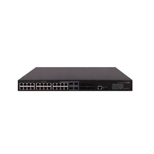 h3c交换机S5130S-28S-HPWR-EI以太网交换机企业级千兆24口交换机