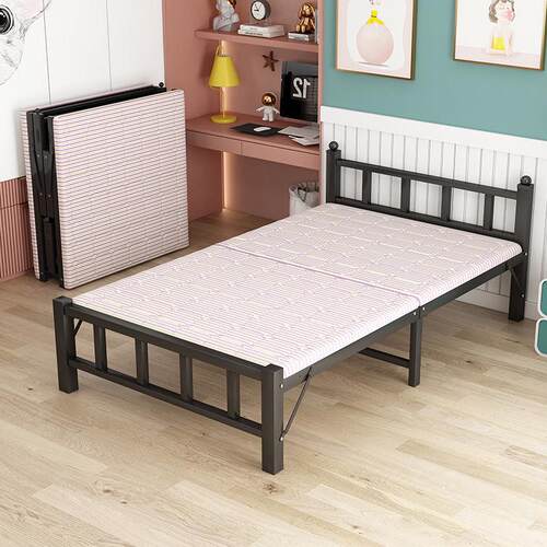 折叠床单人床家用午休床午睡床办公室便携出租屋简易床加床外贸厂