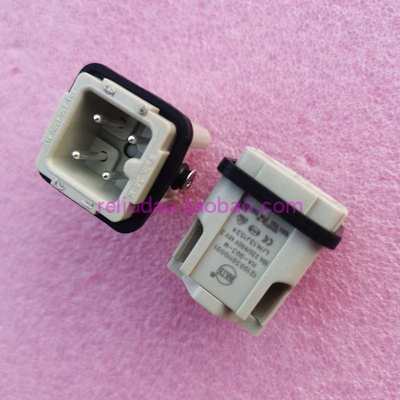 WAIN连接器HA-003-M公芯10A四针1210030110001唯恩09200032611新