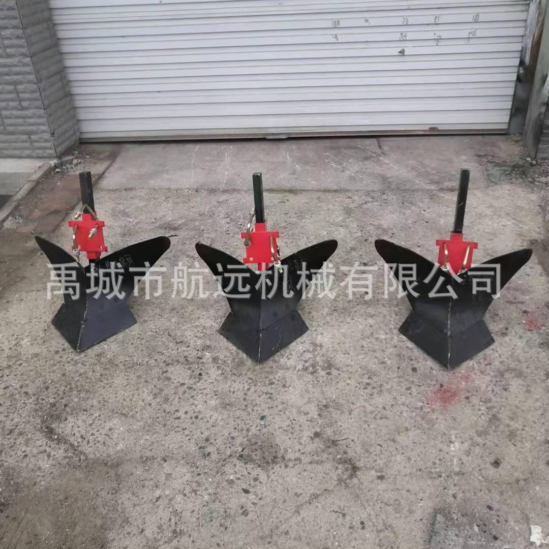单面双面开沟犁头 配套旋耕机后边的红薯辣椒起垄开沟犁铧