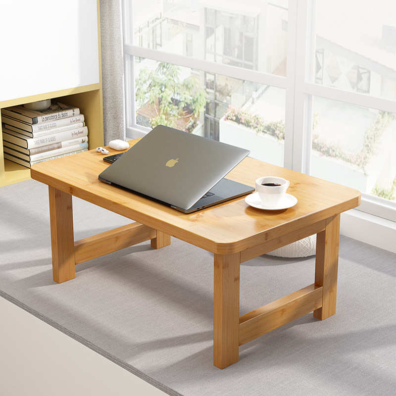 日式折叠茶几炕几实木飘窗桌家用矮桌卧室窗台榻榻米茶桌床上桌子