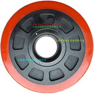 1.6吨诺力前移式 PU聚氨酯胶皮轮胎轱辘 叉车RT16前脚轮承重轮