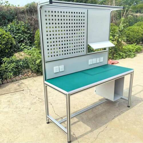 新能源动力车间铝型材防静电工作台