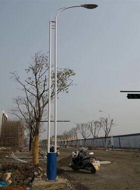 供应8米户外LED路灯 大功率led3030路灯厂家 双臂10米LED照明路灯