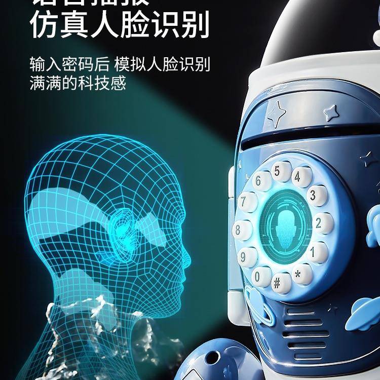 可存钱罐进儿童男孩225年新款火箭储钱罐取0存只不出储蓄F9696JS9