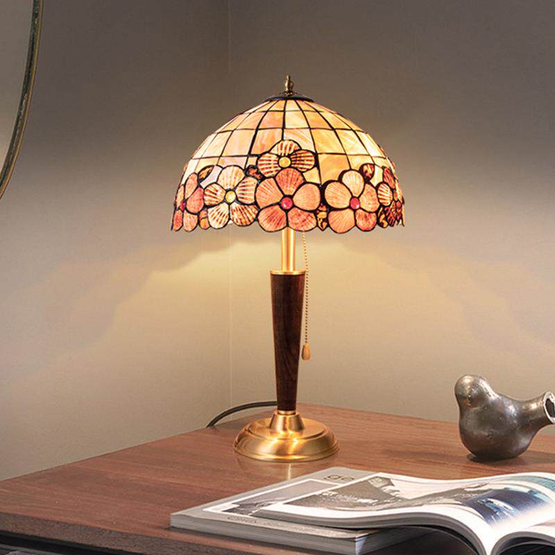 美式复古全铜台灯欧式别墅样板房客厅书房沙发卧室床头艺术书桌灯