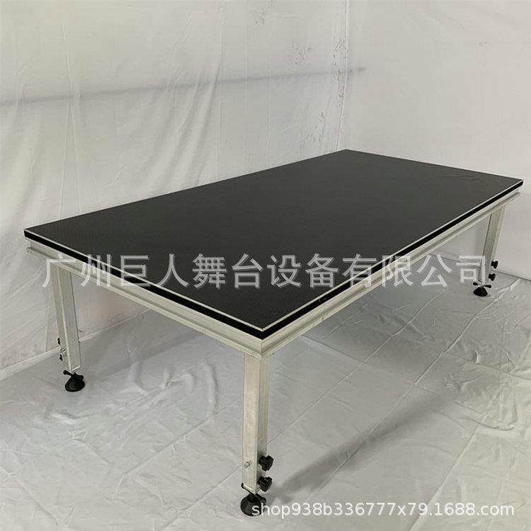 酒店活动拆装铝合金舞台可做任意尺寸四柱舞台