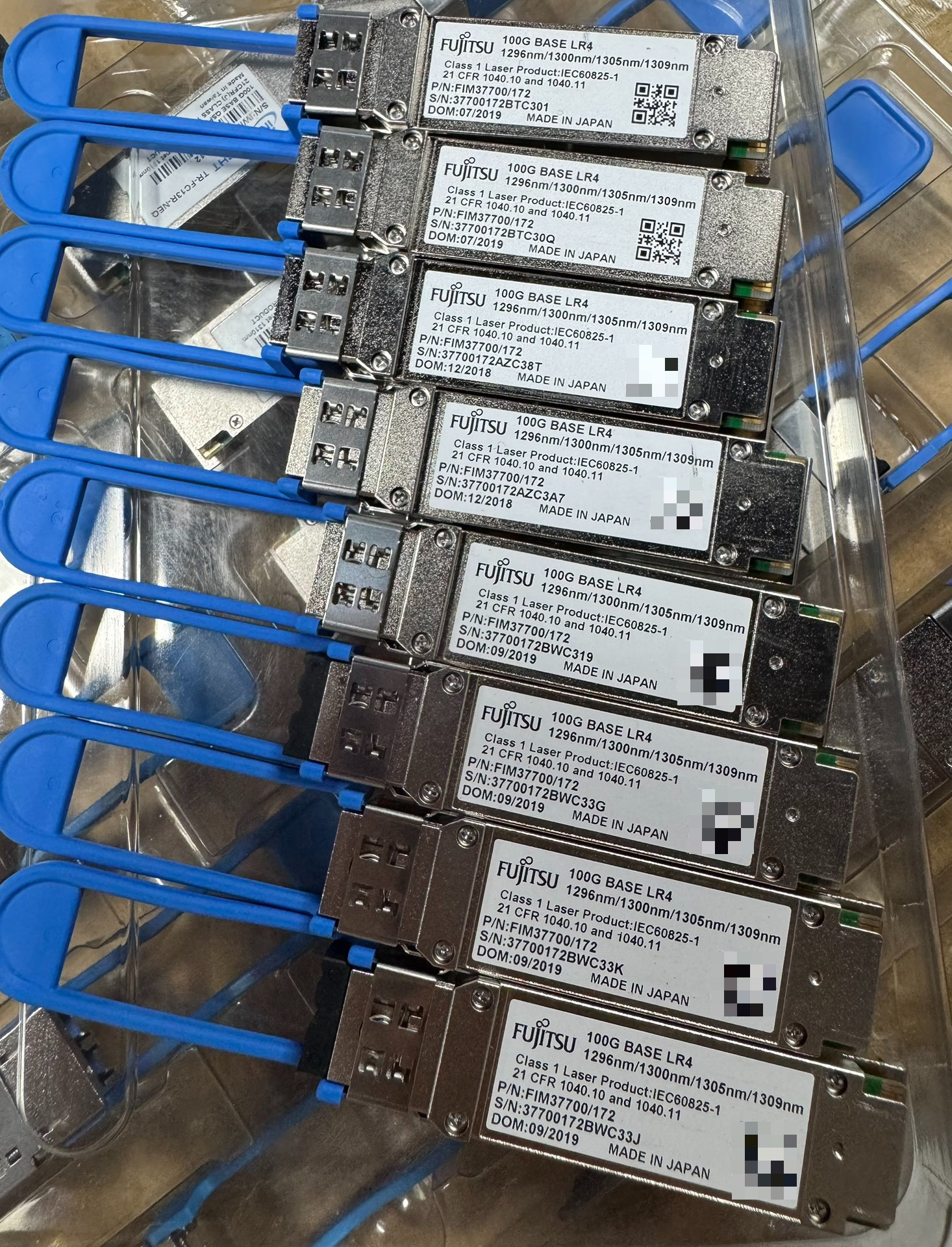 FUJITSU 光模块 100G BASE LR4 8个