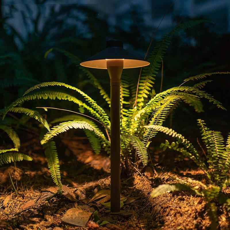 草坪灯户外水LED插地灯别墅市政景林灯观草伞形灯地防园灯庭院灯