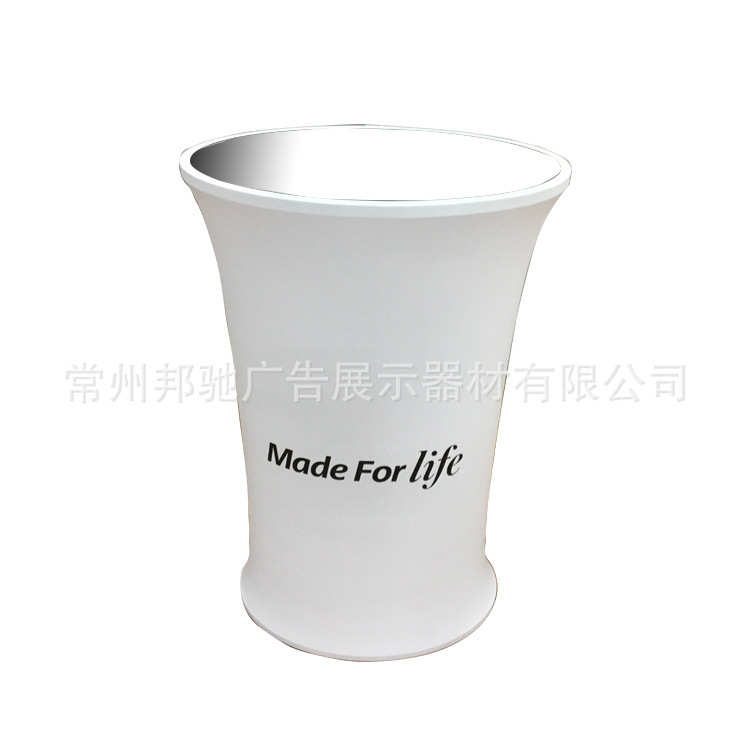 广告前台 展会促销台 铝合金形象接待台 邦驰厂家直销 圆形吧台