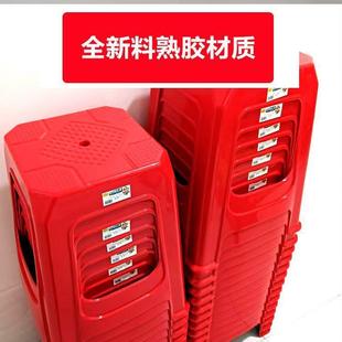 8S加厚743塑K料子家用成人客厅餐桌熟椅子凳高凳防滑胶板超