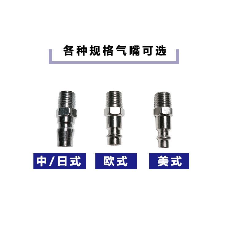直销5寸打气动蜡机圆形粘盘气动砂纸抛光打磨机干磨封釉机带吸尘