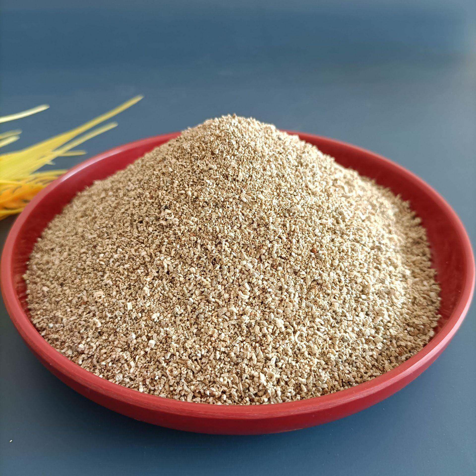 厂家自销白蛭石防火 保温膨胀蛭石颗粒量大从优