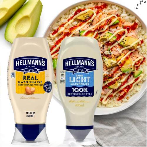 REAL MAYONNAISE 波兰进口好乐门蛋黄酱沙拉酱汉堡酱好瞭门包邮