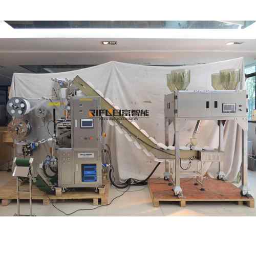 内外袋茶叶包装机八宝茶花茶三角包包装机自动挂耳茶包包装机