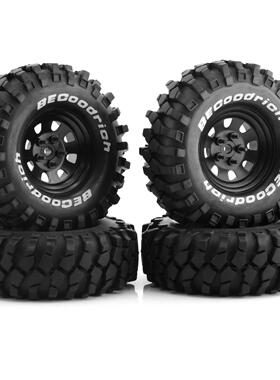 1.9寸FR4轮毂TRX4仿真FMS攀爬NT4轮胎110mm直径SCX10 W147