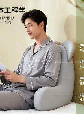 新款简男LC0202护士纯色约风家用沙发枕透气腰可拆洗床头软包靠靠