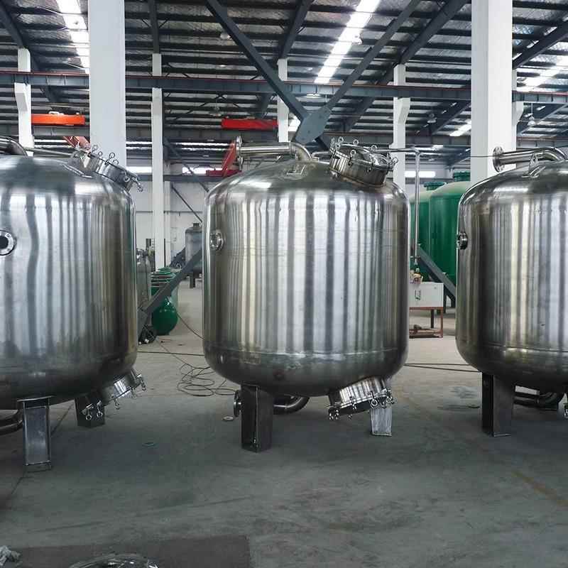 0多4不石锈钢英砂过器工业全自动介质锰砂活性炭机械NYJ过滤滤罐