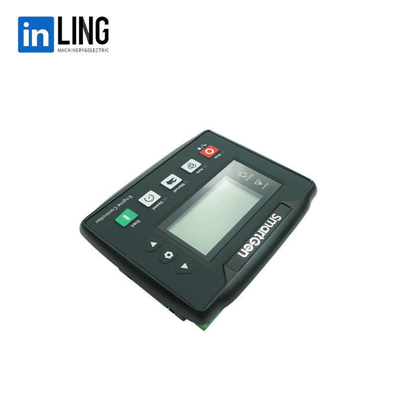 HEM4100发电机组控制器HEM4000众智自动启停控制面板液晶显示屏