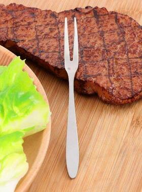 12 Pcs Fruit Forks Stainless Steel Party Picks Reusable