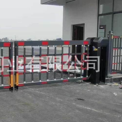 车牌识别一体机栅栏道闸工地大门禁显示屏直流道闸车牌识别系统