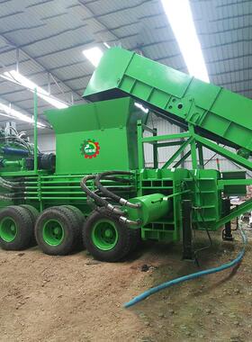 大套袋打厂包机包供应全自家NBY动打包机秸秆玉米液压打包机装袋