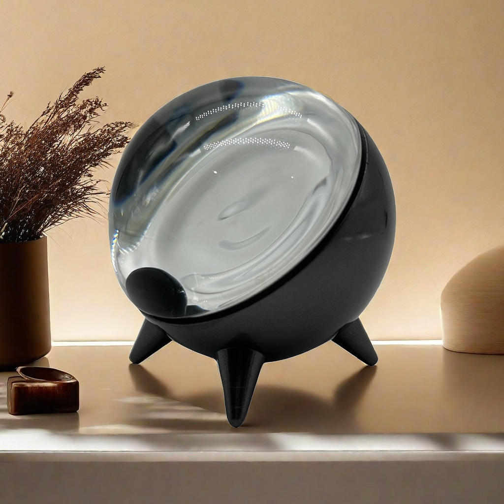 磁流体音乐节奏灯拾音器伴侣毒液音乐可视化桌面摆件玩具创意礼品