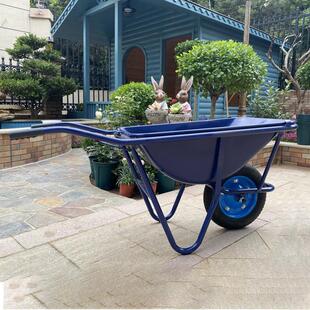 单轮车手推车小斗车农用工地推土轻便垃圾搬运车家用建筑