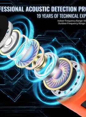 漏英文版漏水检仪PQ125测A外贸管e道测仪 water PQ-125Aleak detc